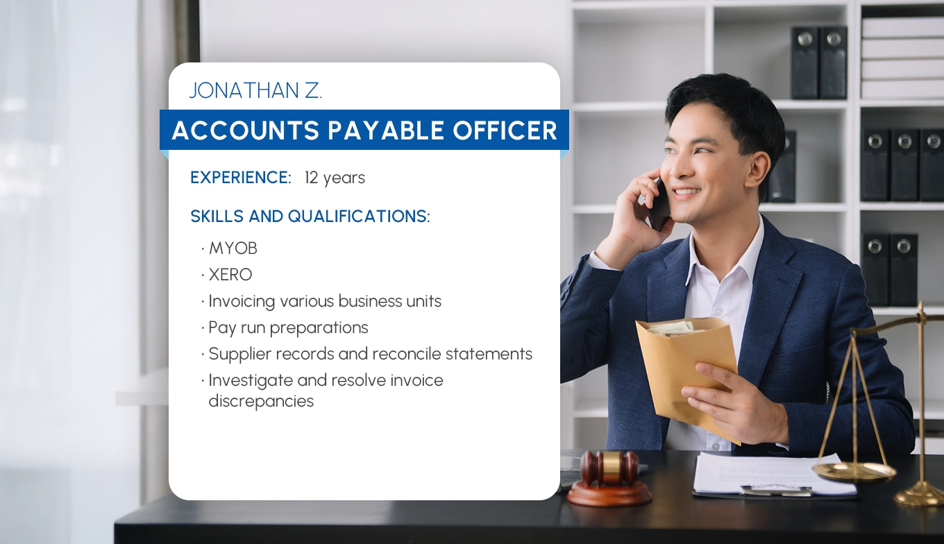 Accounts payable OFFICER