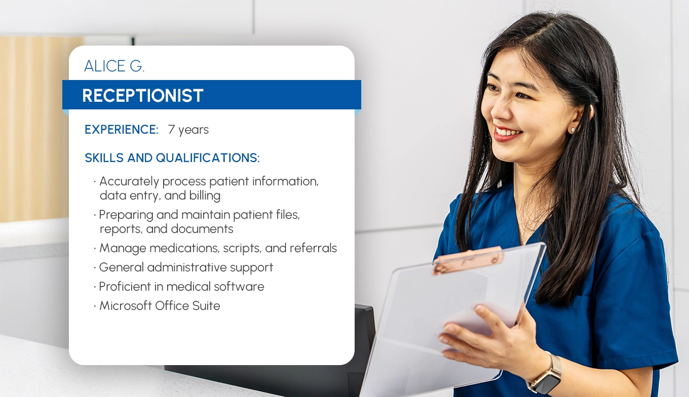 Receptionist